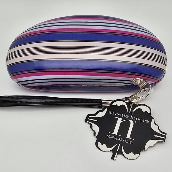 *SOLD* Nanette Lepore NN269 Nude Frame Blue Peach Fade Lens Sunglasses w Case - Picture 15 of 16